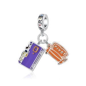 NWOT Friends TV Series Door and Central Perk Sofa Dangle Charm